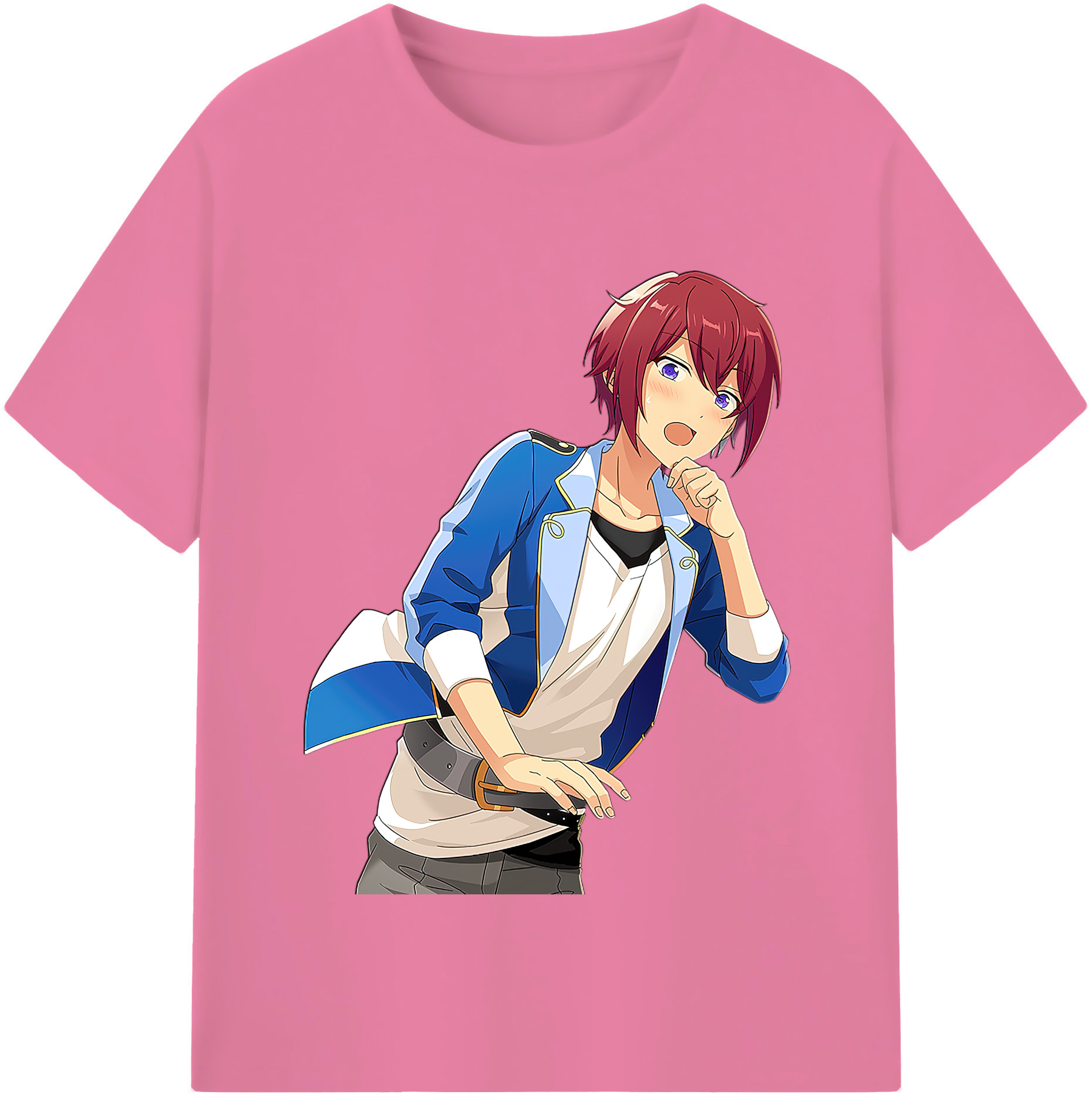 （画像用） あんさんぶるスターズ! Ensemble Stars 綿100％半袖Tシャツ（フロントプリント）